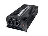 Zoom Produkt-Bild: Spannungswandler Wechselrichter Stromwandler Konverter Power Inverter 12V zu 230V 2000W Ger&auml;te unterwegs einfach aufladen! GOLIATH AV-INV2000