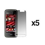 5 Pack of Premium Crystal Clear LCD Screen Protectors for Nokia 5230 [Accessory Export Packaging]