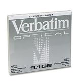 Optical Disk, 5.25 Write Once (WORM), 9.1GB, 4,096 Bytes/Sector (VER94124) Category: Magneto Optical Media