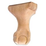 Jeffrey Alexander Cabinet Acanthus Leg (WLC60CH) 2-3/4 x 4-1/4 x 6, Cherry