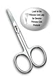 Princess Care Solo SS Straight Tip Baby Nail Scissors