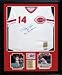 Pete Rose Autographed Cincinnati Reds Cooperstown Collection Jersey and Photo Collage in Deluxe Frame