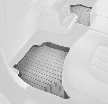 WeatherTech Custom Fit Rear FloorLiner for Nissan Rogue, Grey On Sale