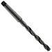 Cleveland 2412 High Speed Steel Oversized Taper Shank Drill Bit, Black Oxide, Morse Taper Shank, 135 Degree Split Point