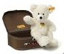 Classic Steiff 'Lotte: White Teddy Bear in Suitcase' Made by Steiff