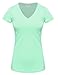 FPT Womens Basic Short Sleeve V-Neck T-Shirt (S-3XL)