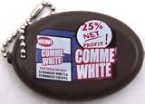 アメリカン雑貨『ラバーコインケース』《COMME WHITE》