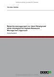 Produkt-Bild: Retentionmanagement vor dem Hintergrund eines strategischen Human Ressource Management Approach