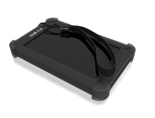 Icy Box IB-226StU-B externes Festplatten-Geh&auml;use (6,3 cm (2,5 Zoll), USB 2.0) schwarz Preisvergleich