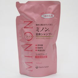 第一三共)ミノン全身シャンプー しっとり詰替え 360ml