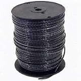 Electrical Wire: 8 Black STRX 500