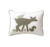 DwellStudio Boudoir Pillow, Woodland Tumble Mocha