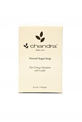 Mandarin Natural Sugar Soap with Loofah
