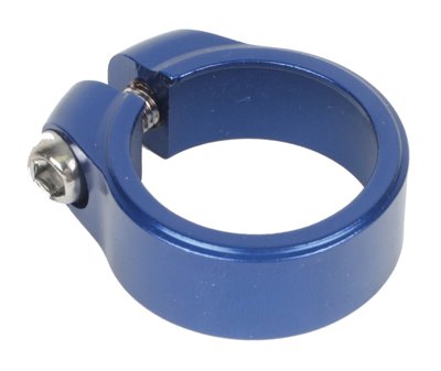 Blue Seat Post Clamp Blue 31.8