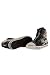 Ed Hardy Crown Skull Sherpa Highrise Shoes in Chocolate