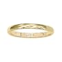 ArtCarved Plain Ergofit Band Ladies 2.5mm Comfort Fit 14 Karat Yellow Gold #11-EIR025F_L Size 4.5
