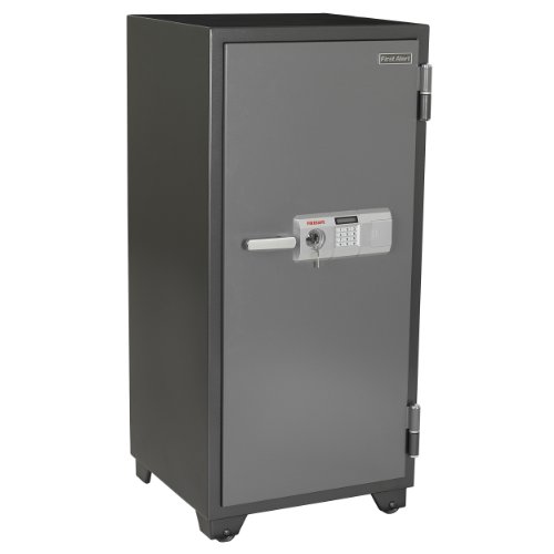 First Alert 2702DF 2 Hour Steel Fire Safe with Digital Lock 591 Cubic Foot Gray