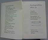 Produkt-Bild: Reichsgr&uuml;ndung 1870/1871. Tatsachen, Kontroversen, Interpretationen