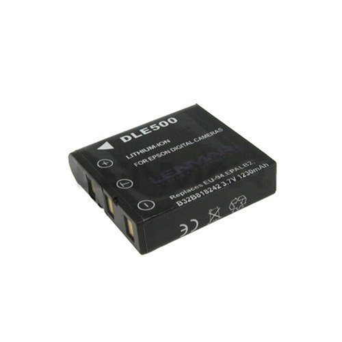Lenmar DLE500 Digital Camera Equivalent to the Samsung SLB-1237 - Epson EU-94 Batteries