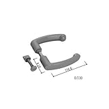 YKKAP メンテナンス部品 レバーハンドル (HH-K-38984) YW：ホワイト