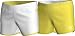 Varsity Cheerleading Uniforms - adidas Women's Varsity Reversible Cheer Short, White/Fresh Lemon, XX-Large 5