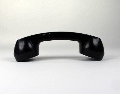 Bluetooth Retro Telefonhörer schwarz