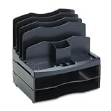 Office Products : Rubbermaid 12906 Smart sorter system, 13w x 10d x 12-1/4h, black