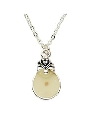 Silver Plated Round Necklace with Mustard Seed Christian Faith Womens Religious Jewelry Mustard Seed Christian Faith Jewelry Gift Boxed