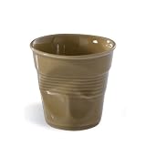 Revol Froisses 2.75 oz. Crumpled Espresso Tumbler, Savane