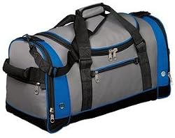 Upscale Denier Poly Durable Sports Duffel Bag - Royal