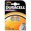DURACELL 3V LITHIUM CELL BUTTON BATTERY - 2 PK