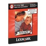 Lexmark Photo Paper (8.5 X 11 IN.50 Sheets)
