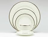 Noritake 4812221 Renaissance - Satin Lace Handled Hostess Tray 10.75-in.