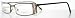 VERA WANG MUSE Women's Brown Titanium Eyeglass Frame