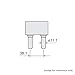OSRAM CYX 2000w 120v G38 Mogul Halogen light Bulb