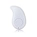 [Left Ear Version] Mini Bluetooth Wireless Invisible Headphone, Smallest PChero Wireless Earphones Earbuds Headphones headset with Mic For iPhone, iPad, Samsung, Most Bluetooth Smartphones - [White]