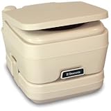 Dometic Sanitation Dometic - 964 Portable Toilet 2.5 Gallon Parchment Dometic Sanitation Dometic - 964 Portable Toilet 2.5 Gallon Parchment