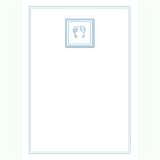 Boy Baby Feet Printable Invitations/Announcements (10 count)