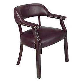 Office Desk Guest Leather Like Reception Chair by 10 Stars