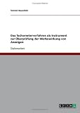 Das Tachometerverfahren als Instrument zur �berpr�fung der Werbewirkung von Anzeigen