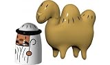Alessi Amir & Camelus, Set of Two Figurines