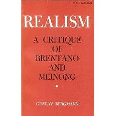 Realism: A Critique of Brentano & Meinong.