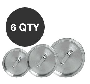 6 COMMERCIAL ALUMINUM LID FOR 100 QT STOCK POT NSF - WHOLESALE