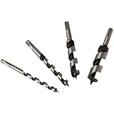 Hitachi 728499 Heavy-Duty 6-Inch Auger Drill Bit Set, 4-Piece