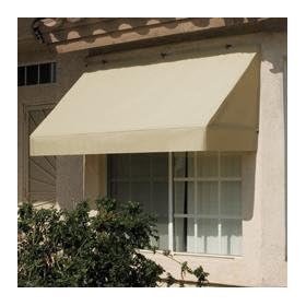 Window Classic Awning. Beige - Size: 4'