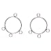 Chandelier Circle Earring Finding, Bright Silver, 2 Pc/Pkg