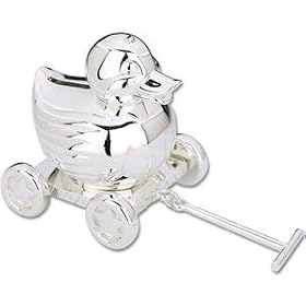 Reed and Barton Duck Coin Bank by Reed & Barton