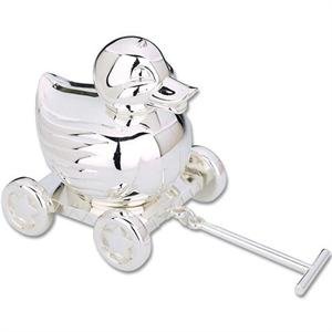 Reed & Barton Silver Plate Duck Bank