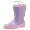 Western Chief Fire Chief Rain Boot (Toddler/Little Kid/Big Kid),Lavender/Pink,12 M US Little Kid