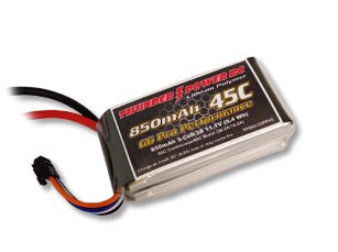 Thunder Power RC G6 Pro Performance 45C 850mAh 3-Cell/3S 11.1V Lipo Battery